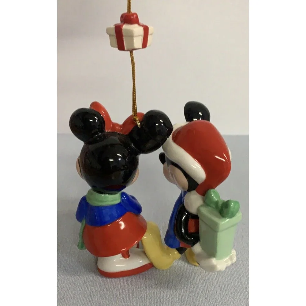 Bradford Exchange Disney Mickey & Minnie Mouse 2009 Porcelain Ornament